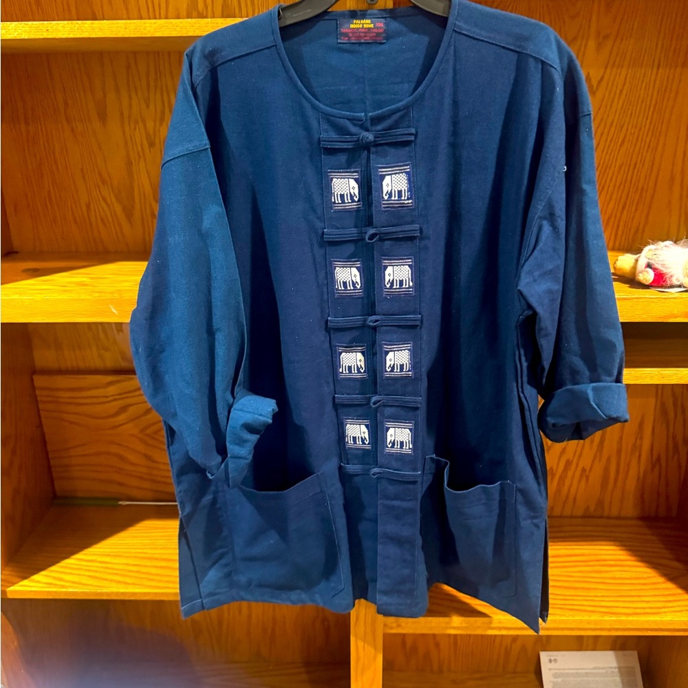 Blue Graphic Shirt